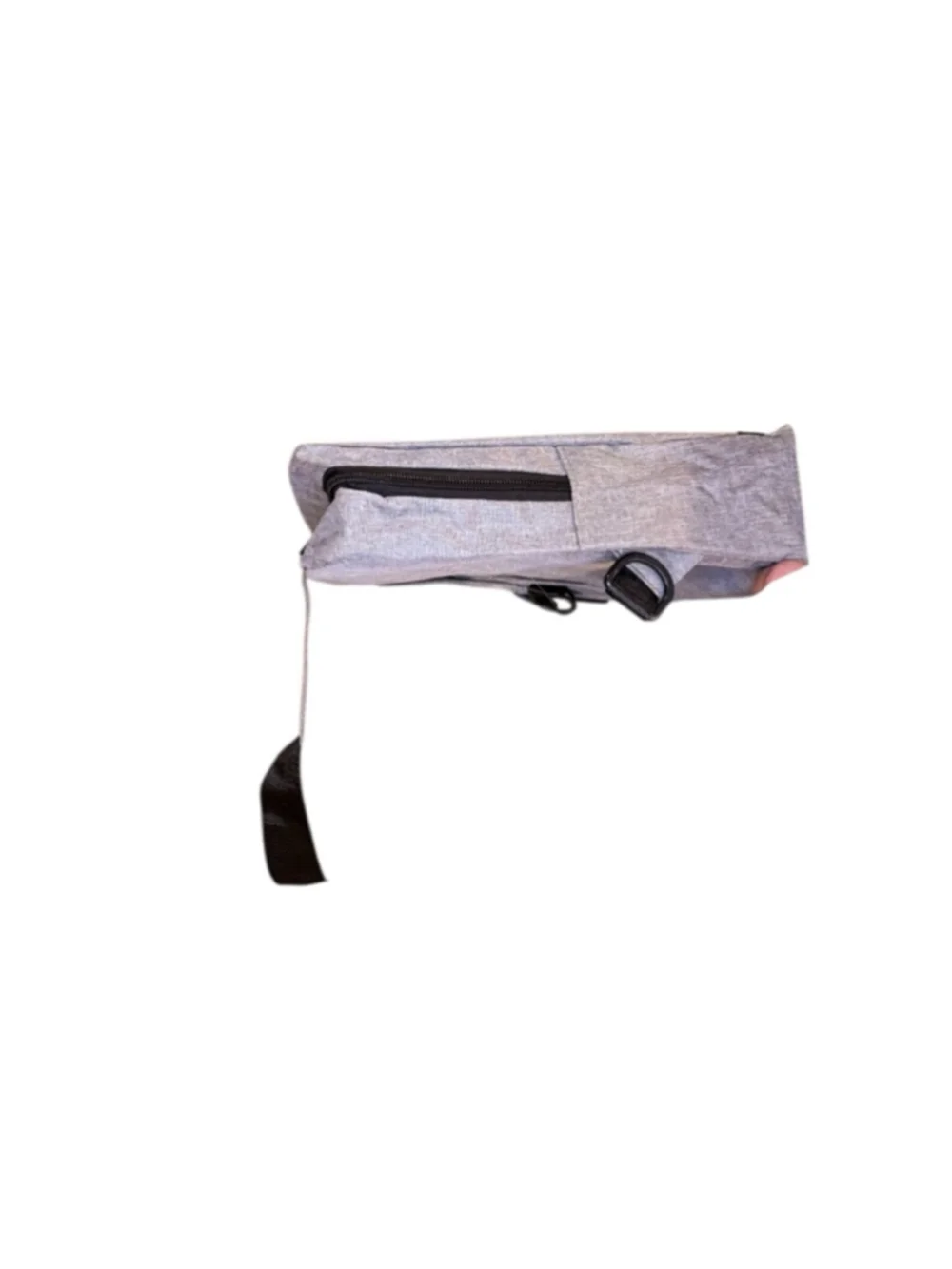 Lior crossbody bag with usb connector gray